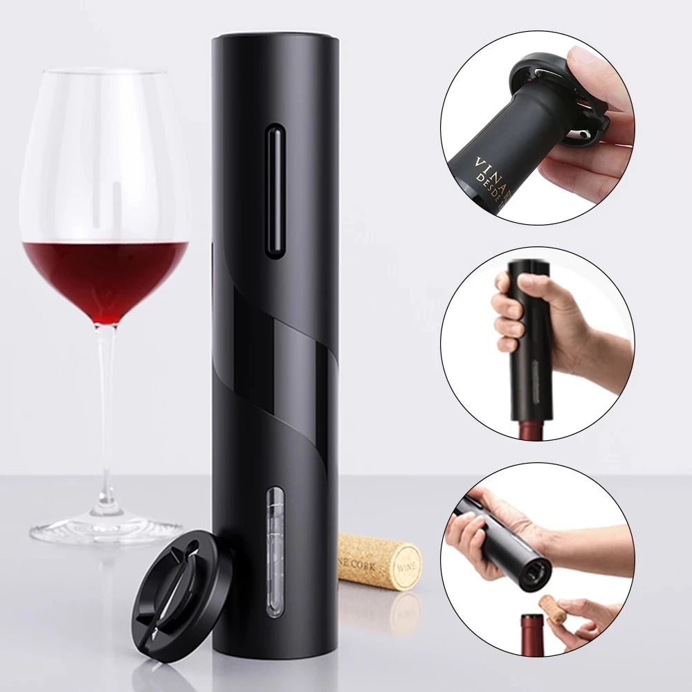 5° Abridor De Vino Eléctrico Express  + Súper Siego